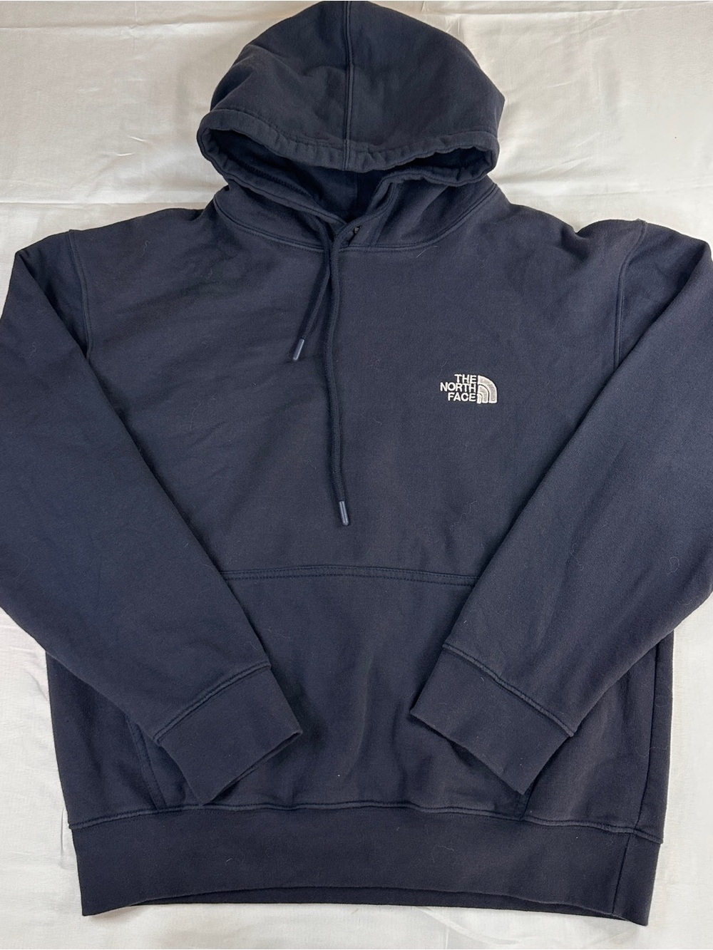The North Face Pullover Hoodie Mens Size Large - Navy Blue Pullover - Hooded